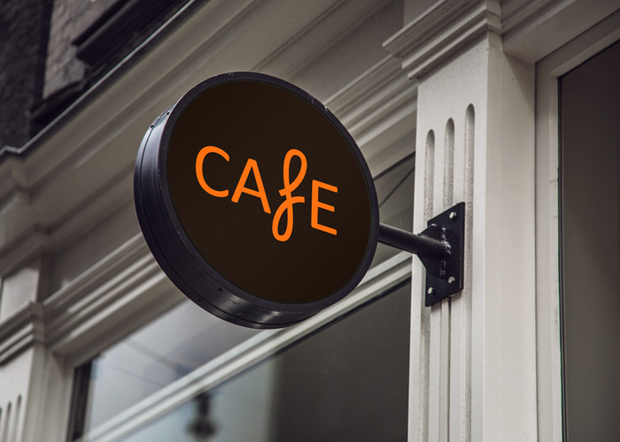 store sign, matcha, chocolat, café, puerh, typography store sign, matcha, chocolat, café, puerh, typography