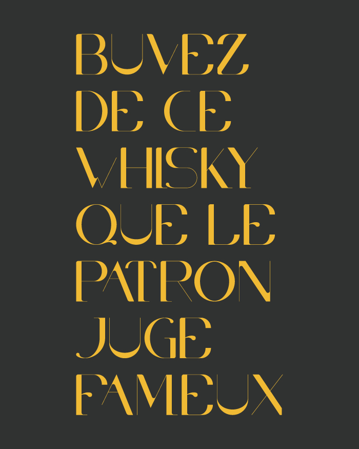 Cha Dao, typography Cha Dao, typography