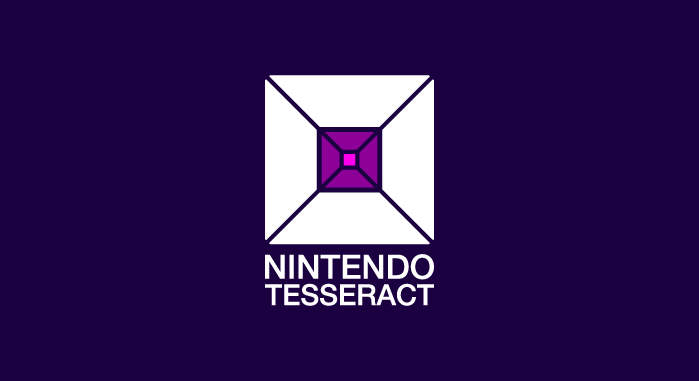 Nintendo 2024, Tesseract, logo, console Nintendo 2024, Tesseract, logo, console