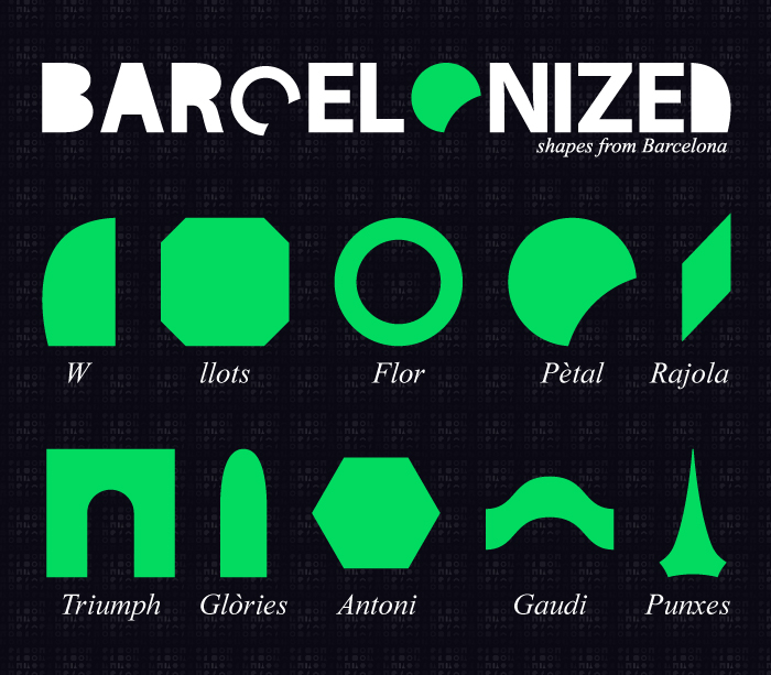 Barcelonized, Shapes from Barcelona