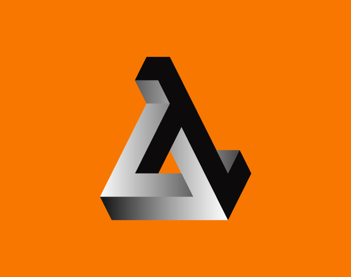 Half-Life, logo, Escher Half-Life, logo, Escher